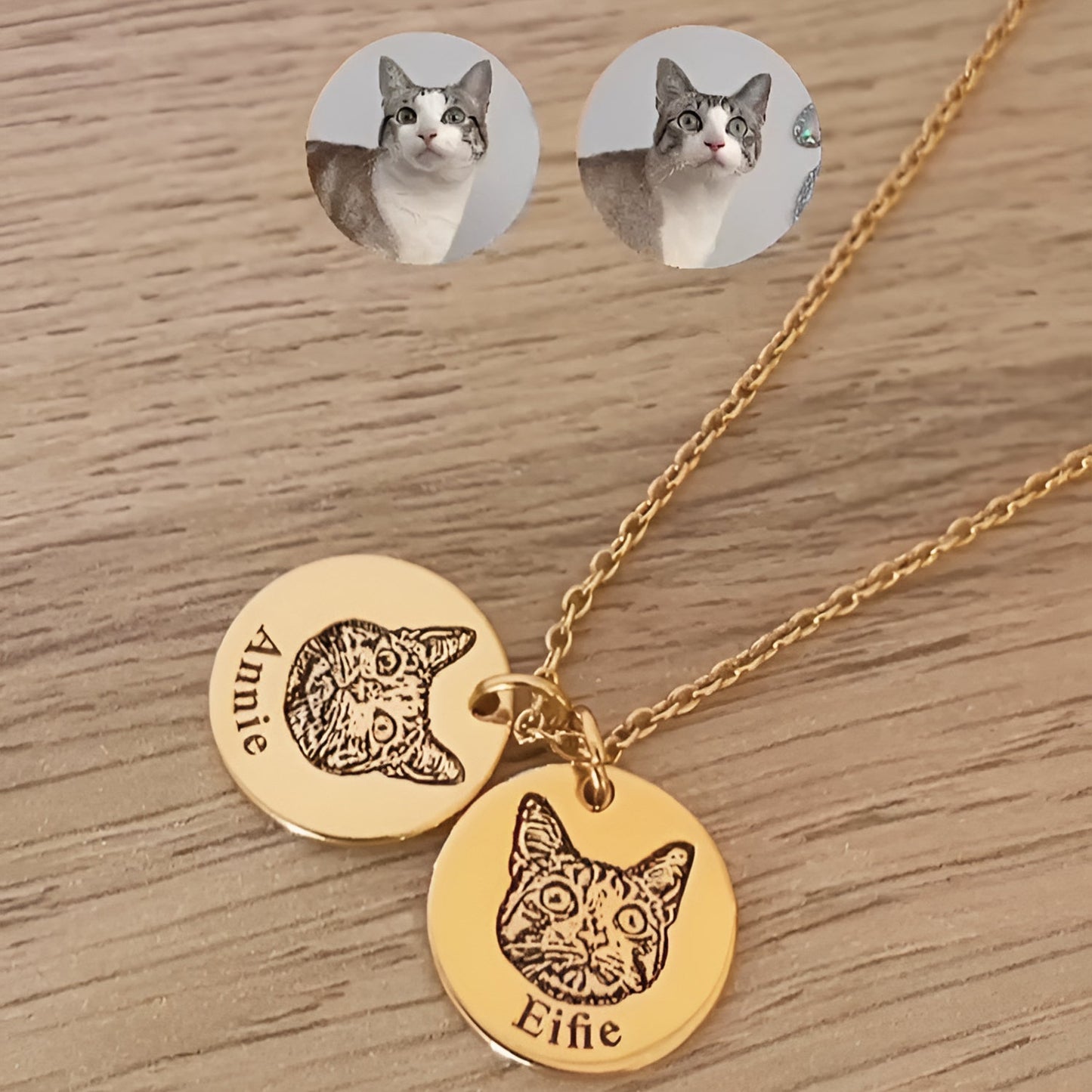 Cat Face Necklace
